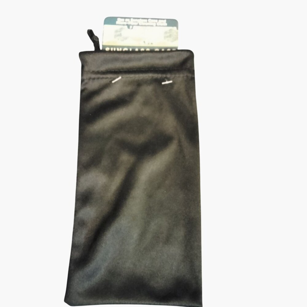 Sunglass Case Dual Microfiber Sunglass Case Cleaning Bag Eyeglass Cleaner